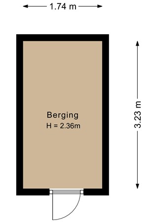Floorplan - Nieuwesluisweg 1A1016, 4511 RG Breskens